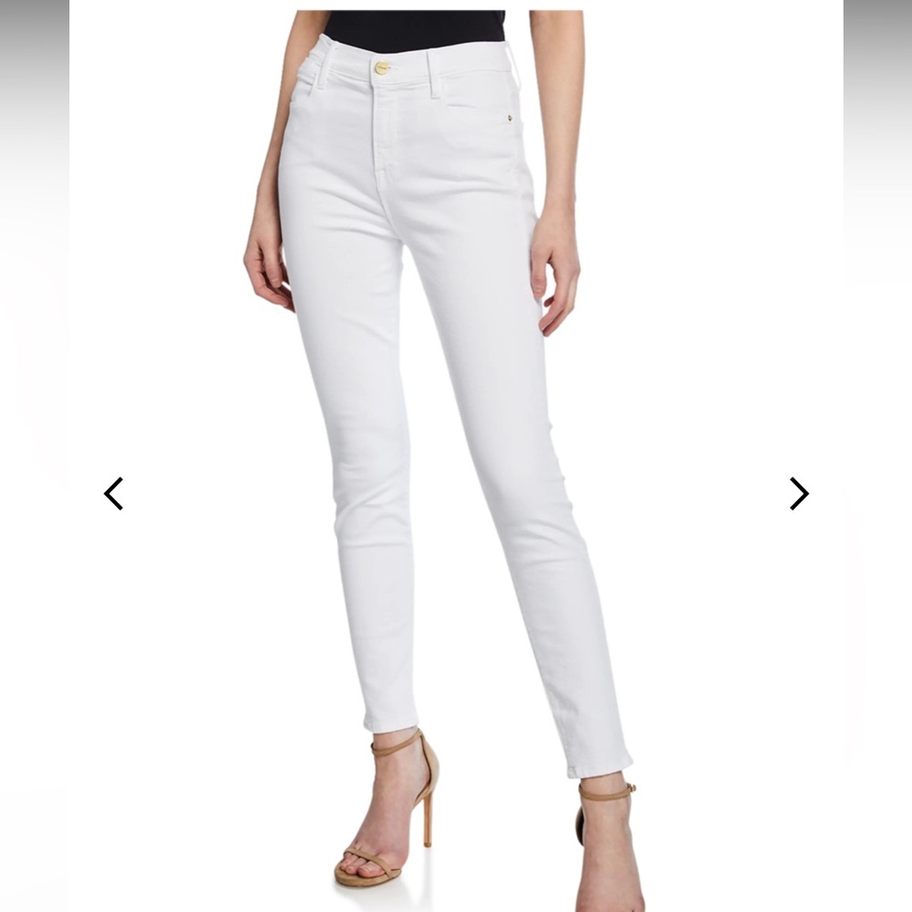 FRAME "Le High Skinny" jeans in stretch- denim.